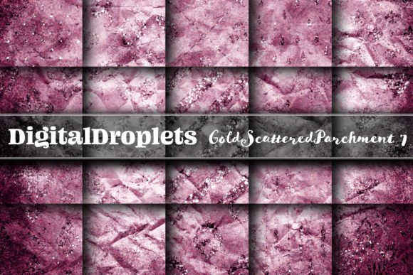 Elegant Design Assets: Gold Scattered Vol. 7 Collection