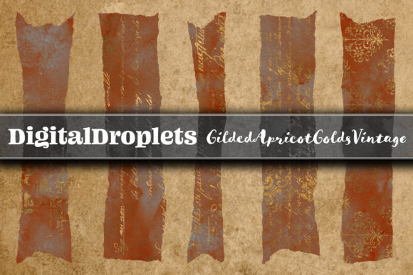 Elevate Designs with Gilded Apricot Golds Washi Tapes