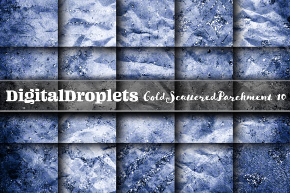 Elevate Your Designs with the Gold Scattered Parchment Collection