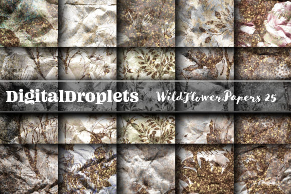 Elevate Your Visual Narrative with Wild Flowers Papers Vol. 25