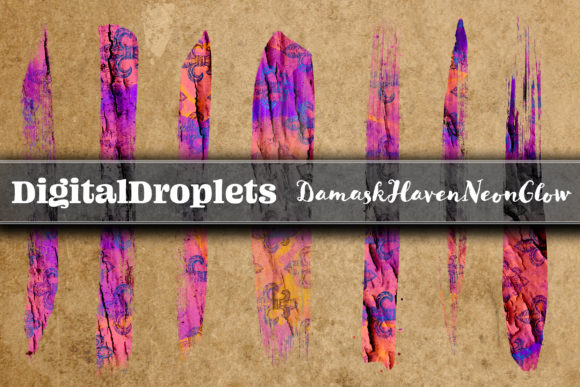 Neon Glow | 20 FREE Brush Strokes for Vibrant Design