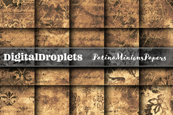 Patina Minions | COLLECTION: Vintage Texture for Modern Design