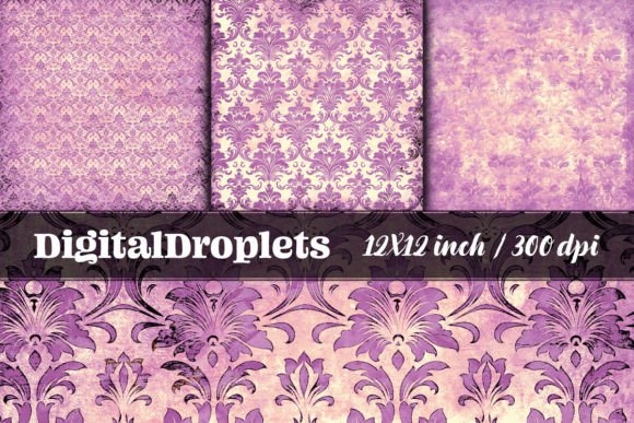 Timeless Elegance: Faded Vintage Damask Vol.1 Collection