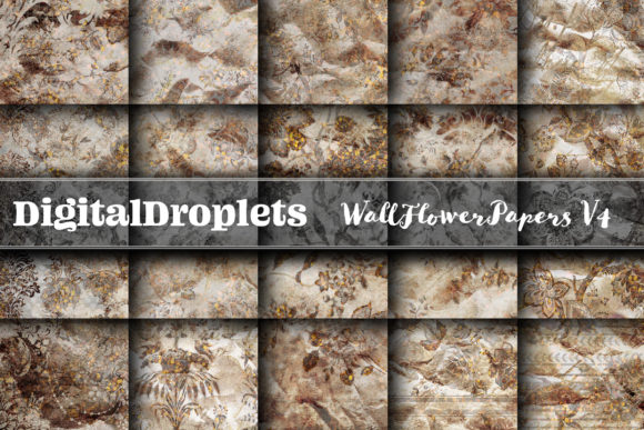 Wall Flowers Papers Vol. 4: Elevate Your Visual Design Projects