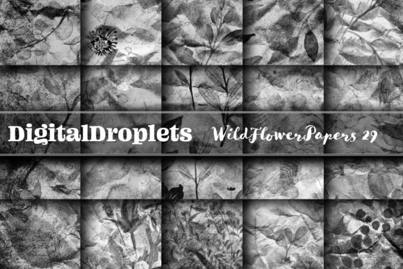 Wild Flowers Papers Vol. 29: A Textured Design Collection