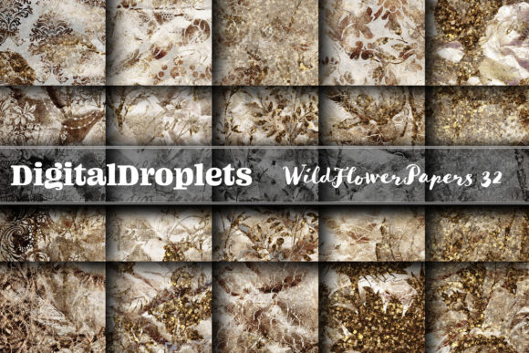 Wild Flowers Papers Vol. 32 | Collection: Elevate Your Visual Design